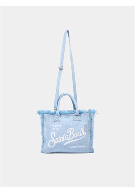 Borsa media in Denim SAINT BARTH | COL0001 COLETTE00426L DENIM LIGHT